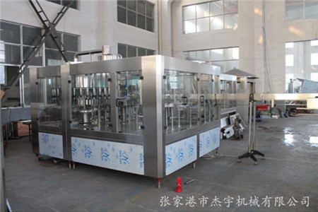 杰宇矿泉水饮料灌装机消毒方法及冲洗