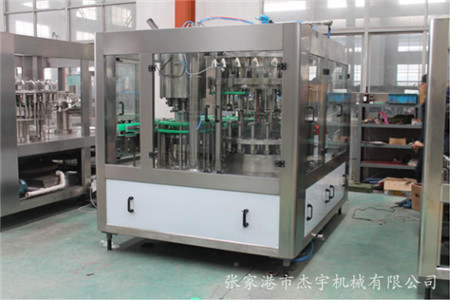 杰宇矿泉水饮料灌装机的八大特点和原理特性