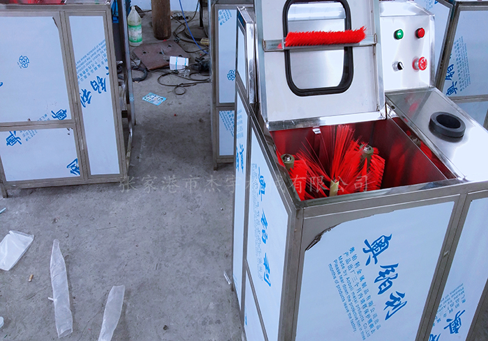 半自动内外洗一体机＋拔盖